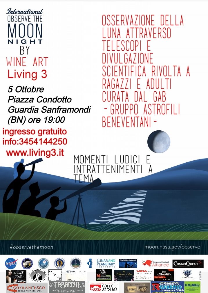 Locandina Astronomia Guardia Sanframondi
