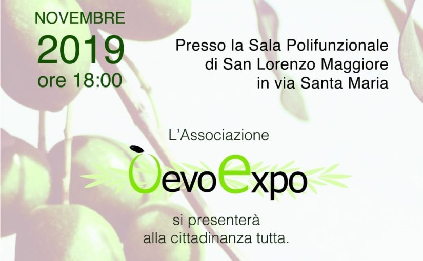 Presentazione dell’associazione O’Evo Expo a San Lorenzo Maggiore