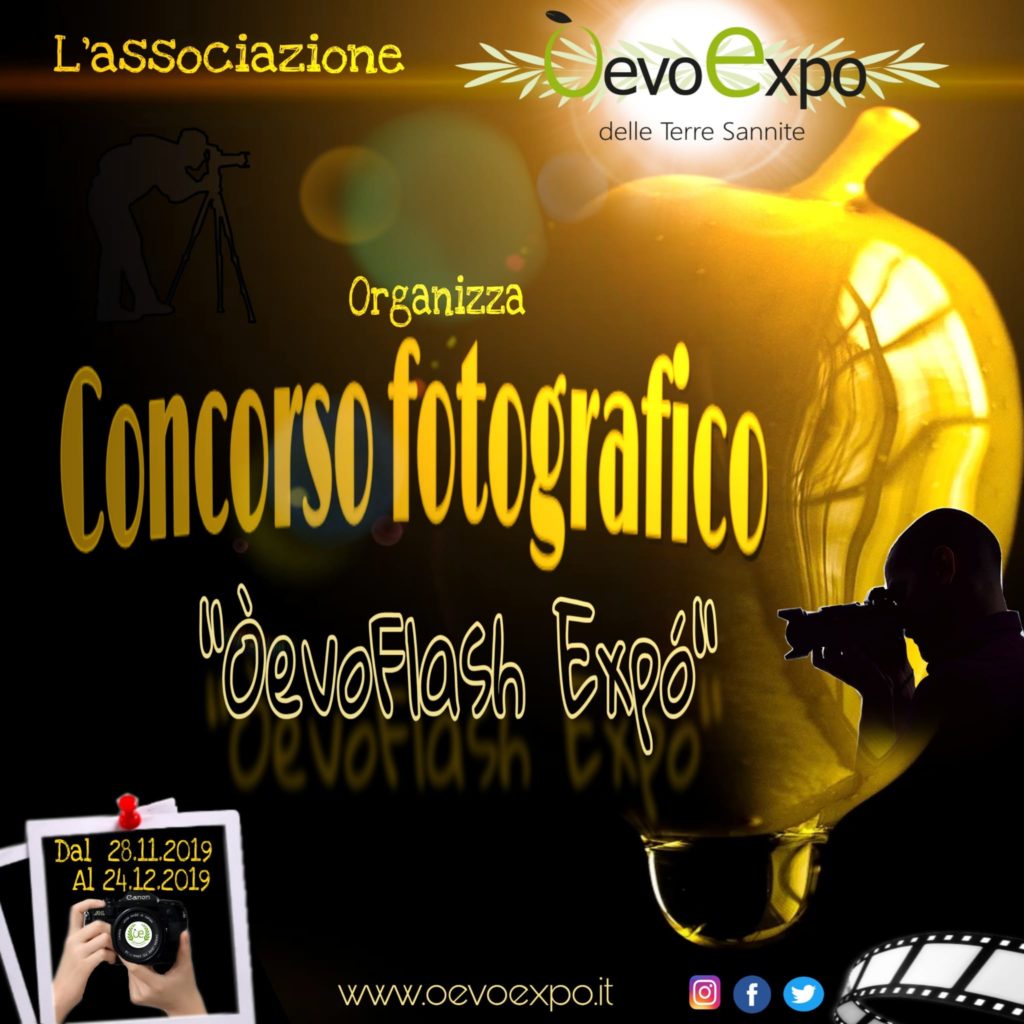 Locandina contest fotografico ÒevoFlash Expò