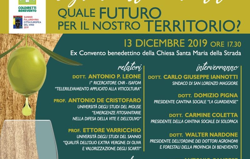 Convegno “Sogno di olio e di vino – quale futuro per il nostro territorio?”